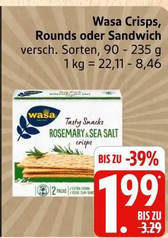 Marktkauf Wasa crisps Angebot