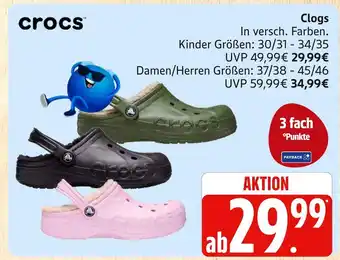 Marktkauf Crocs clogs Angebot