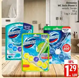 Marktkauf Domestos wc stein power 5 Angebot