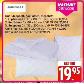 Marktkauf Schiesser kopfkissen Angebot