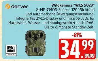 Marktkauf Denver wildkamera wcs 5023 Angebot