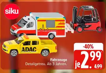 Marktkauf Siku fahrzeuge Angebot