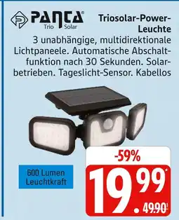 Marktkauf Panta triosolar-power-leuchte Angebot
