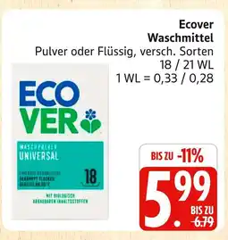 Marktkauf Ecover waschmittel pulver Angebot