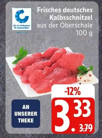 Edeka Frisches deutsches kalbsschnitzel Angebot