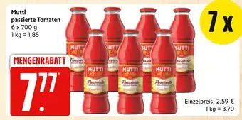 Marktkauf Mutti passierte tomaten Angebot