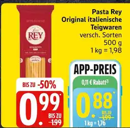 Edeka Rey pasta rey original italienische teigwaren Angebot