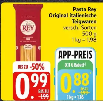 Edeka Rey pasta rey original italienische teigwaren Angebot