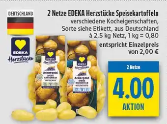 diska Edeka herzstücke 2 netze speisekartoffeln Angebot