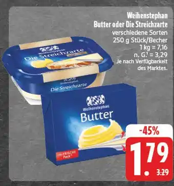 E-Center Weihenstephan butter Angebot