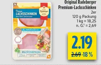 diska Radeberger premium-lachsschinken Angebot