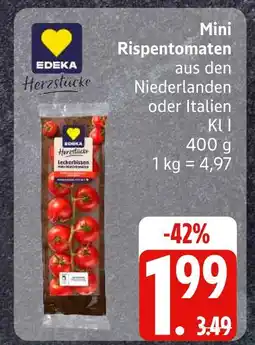 Edeka Edeka mini rispentomaten Angebot