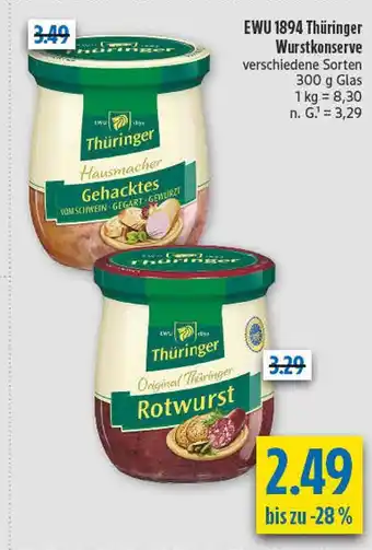 diska Thüringer hausmacher gehacktes Angebot