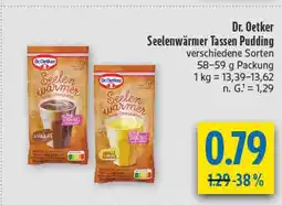 diska Dr. oetker seelenwärmer tassen pudding schokolade Angebot