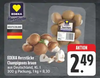 E-Center Edeka herzstücke champignons braun Angebot
