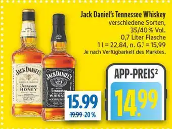 diska Jack daniel's tennessee whiskey Angebot