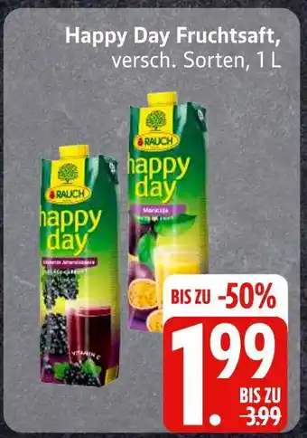 Edeka Rauch happy day fruchtsaft Angebot