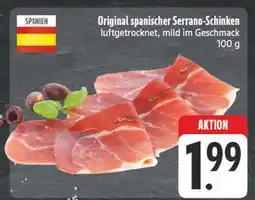 E-Center Original spanischer serrano-schinken Angebot