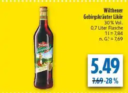 diska Wilthener gebirgskräuter likör Angebot