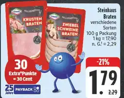 E-Center Steinhaus braten Angebot