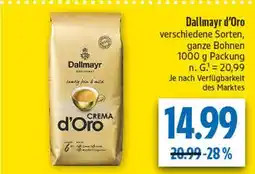 diska Dallmayr d'oro crema Angebot