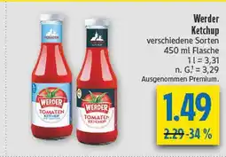 diska Werder tomaten ketchup Angebot