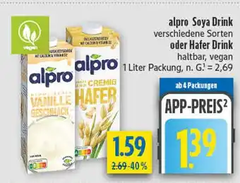 diska Alpro vanille geschmack Angebot