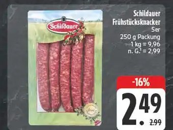 E-Center Schildauer frühstücksknacker Angebot