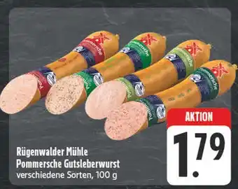 E-Center Rügenwalder mühle pommersche gutsleberwurst Angebot