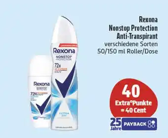 E-Center Rexona nonstop protection anti-transpirant Angebot
