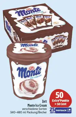 E-Center Zott monte ice cream Angebot