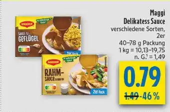 diska Maggi sauce zu geflügel Angebot