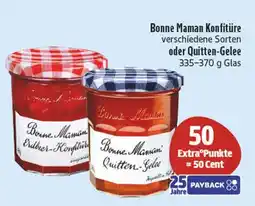 E-Center Bonne maman 50 extra°punkte = 50 cent Angebot