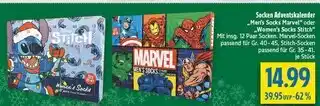 diska Marvel men's socks marvel Angebot