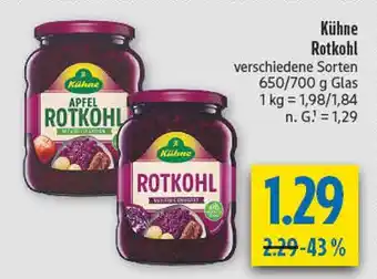 diska Kühne apfel rotkohl Angebot