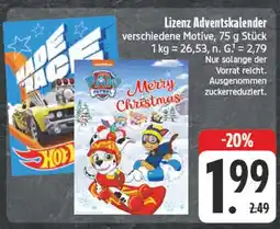 E-Center Lizenz adventskalender Angebot