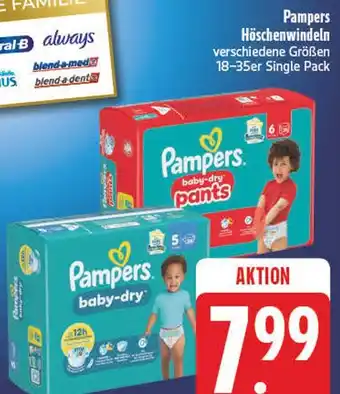 E-Center Pampers baby-dry pants Angebot