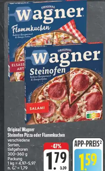 E-Center Wagner steinofen pizza Angebot
