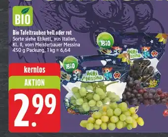 E-Center Agri messina bio tafeltrauben hell Angebot