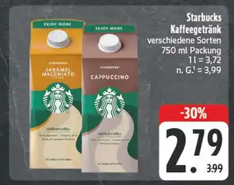 E-Center Starbucks caramel macchiato Angebot