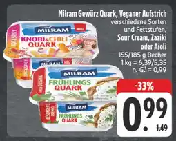 E-Center Milram knobi & chili quark Angebot