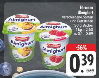 E-Center Ehrmann almighurt passionsfrucht Angebot