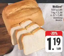 E-Center Weißbrot Angebot
