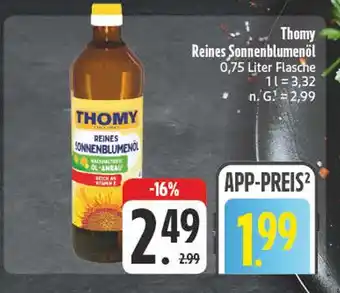 E-Center Thomy reines sonnenblumenöl Angebot
