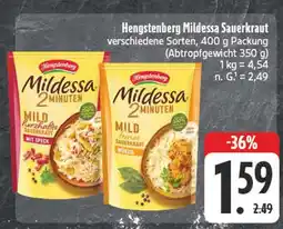 E-Center Hengstenberg mildessa sauerkraut mit speck Angebot