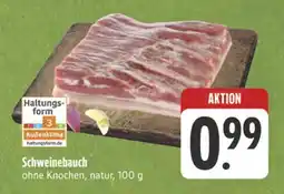 E-Center Schweinebauch Angebot