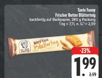 E-Center Tante fanny frischer butter blätterteig Angebot