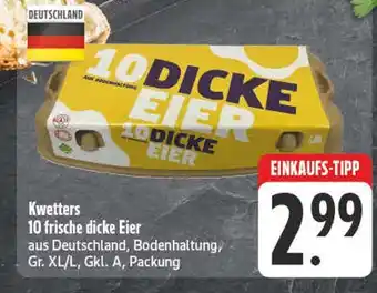 E-Center Kwetters 10 frische dicke eier Angebot