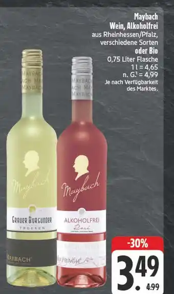 E-Center Maybach grauer burgunder trocken Angebot