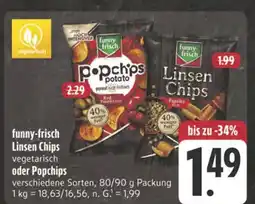 E-Center Funny-frisch linsen chips Angebot